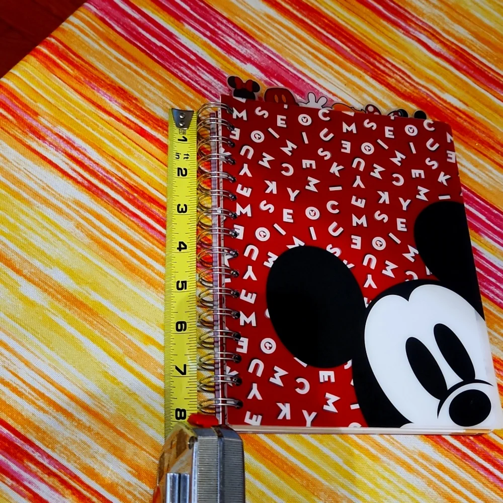 DISNEY Mickey Notebook With Tabs